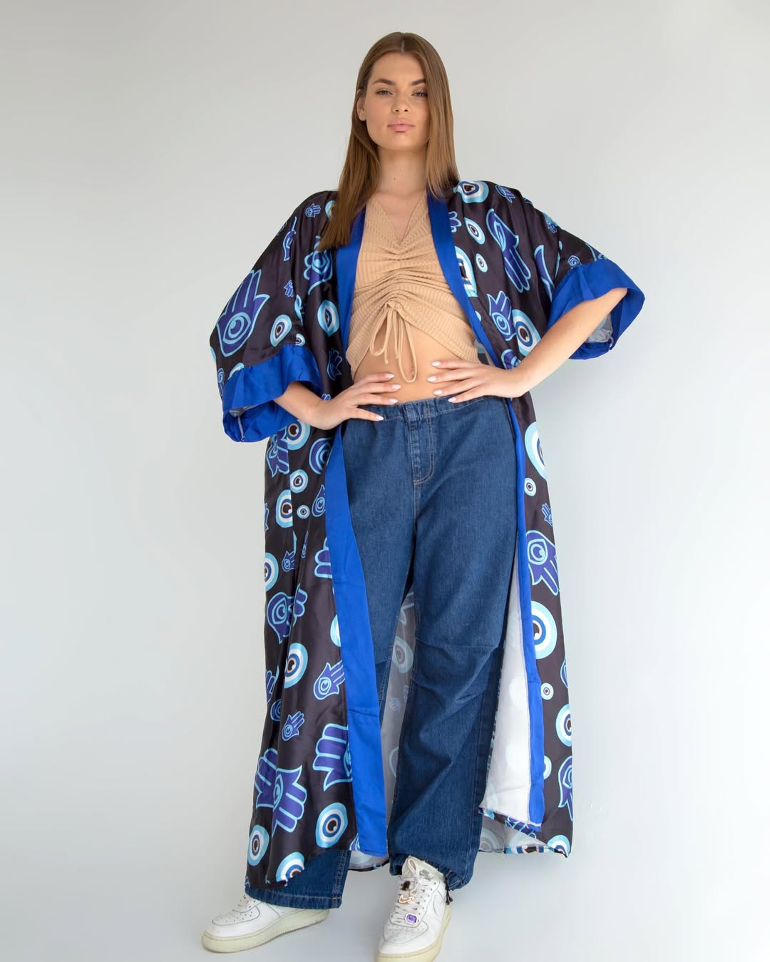 evil eye kimono