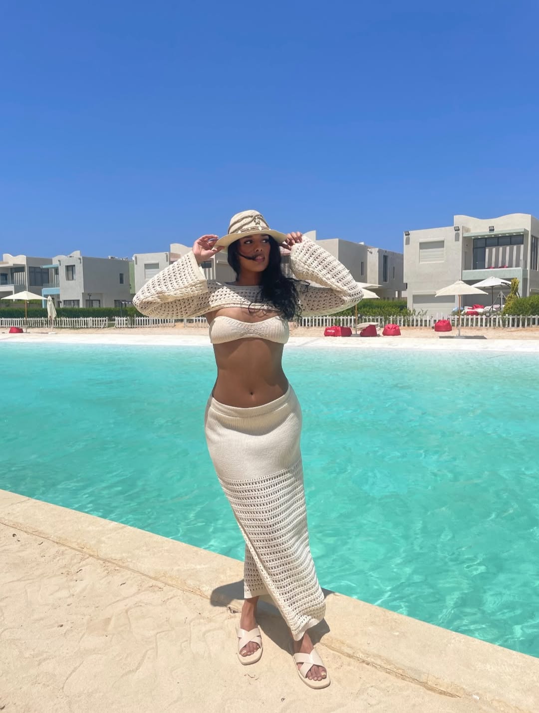 NEW Triple Stylish Knitwear Set for Summer Season