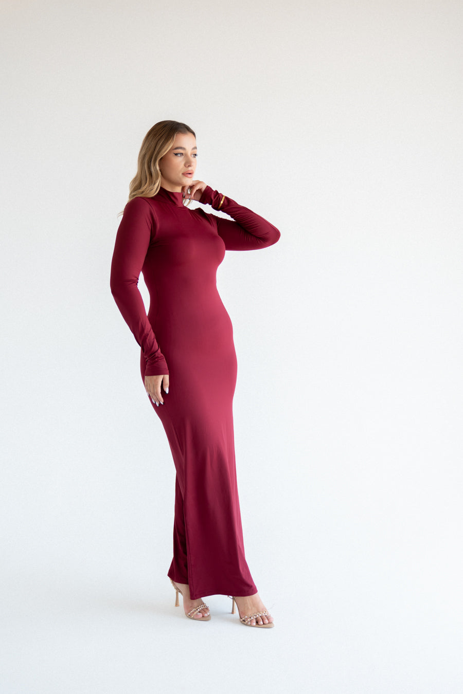 Cherry Rotten Long Sleeve Dress