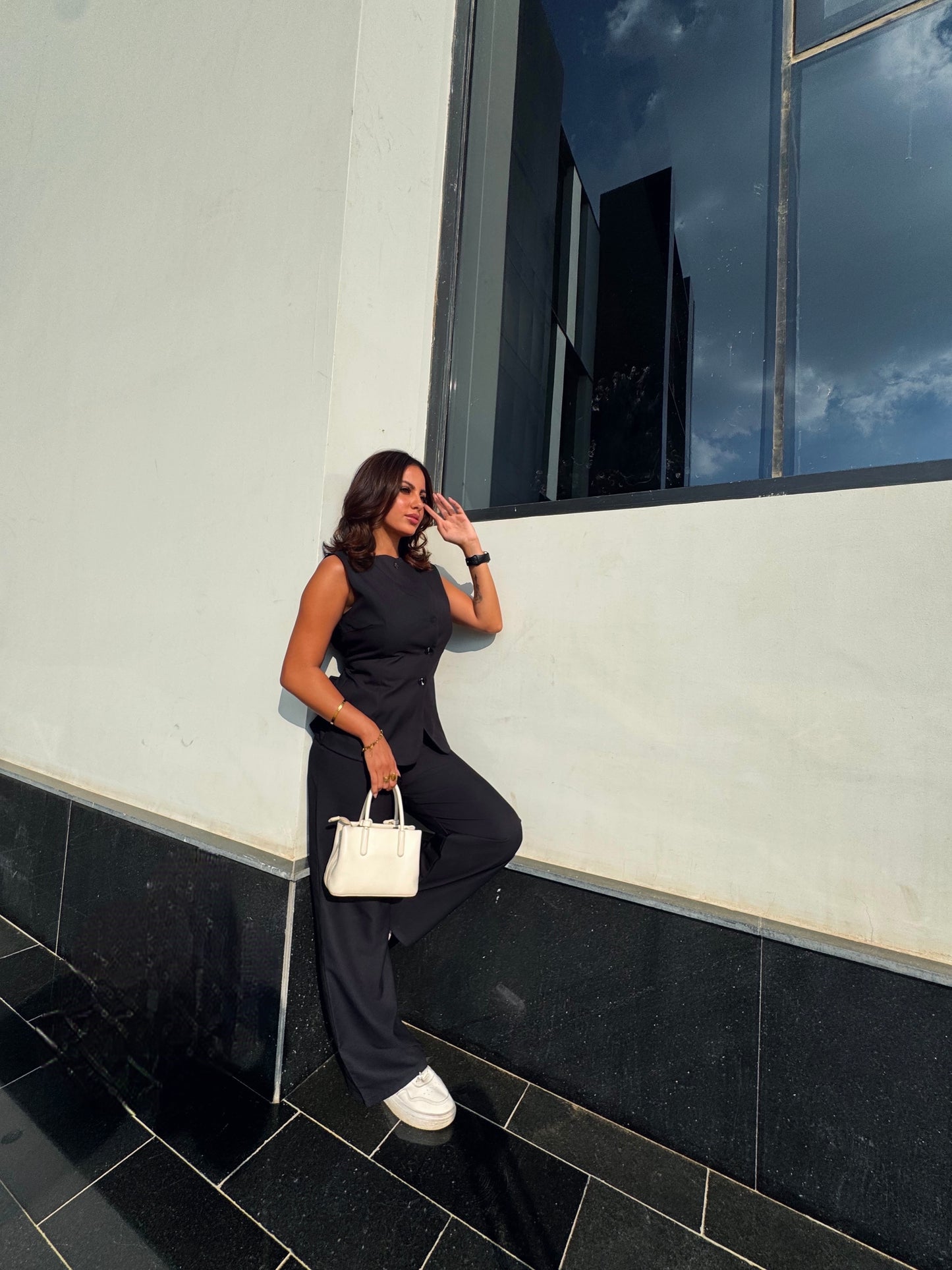 Black Trouser Suit