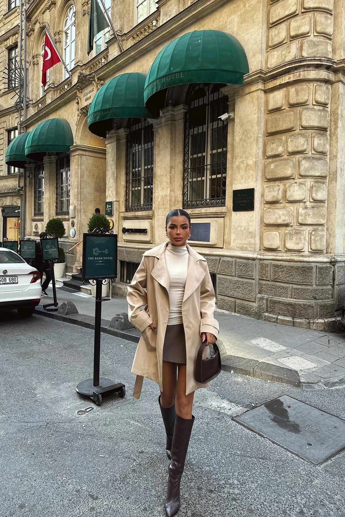 Cream Osanna Trench Coat