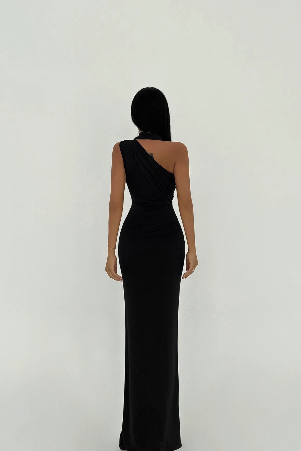 Black Marcia Long Dress