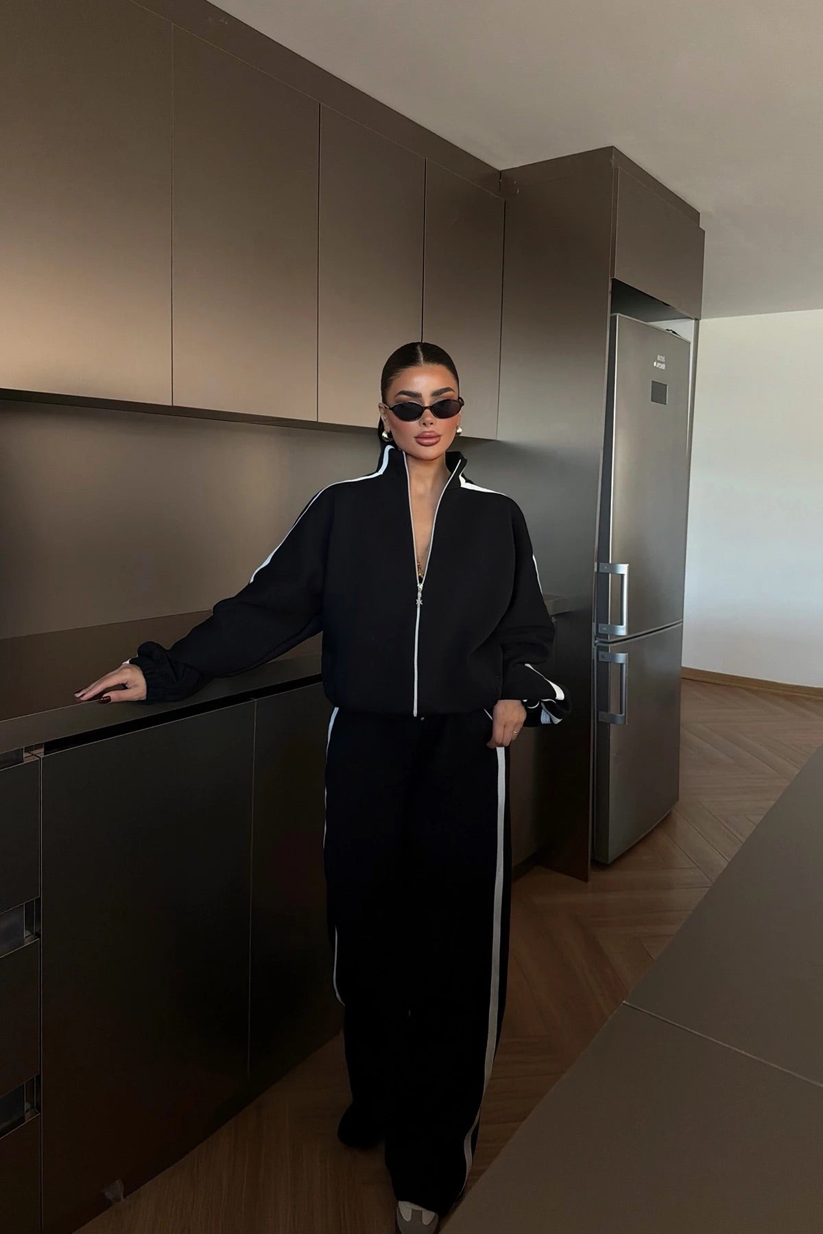 black Tommys Tracksuit