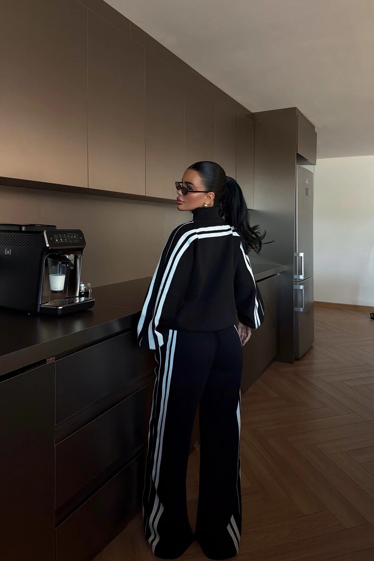 black Tommys Tracksuit