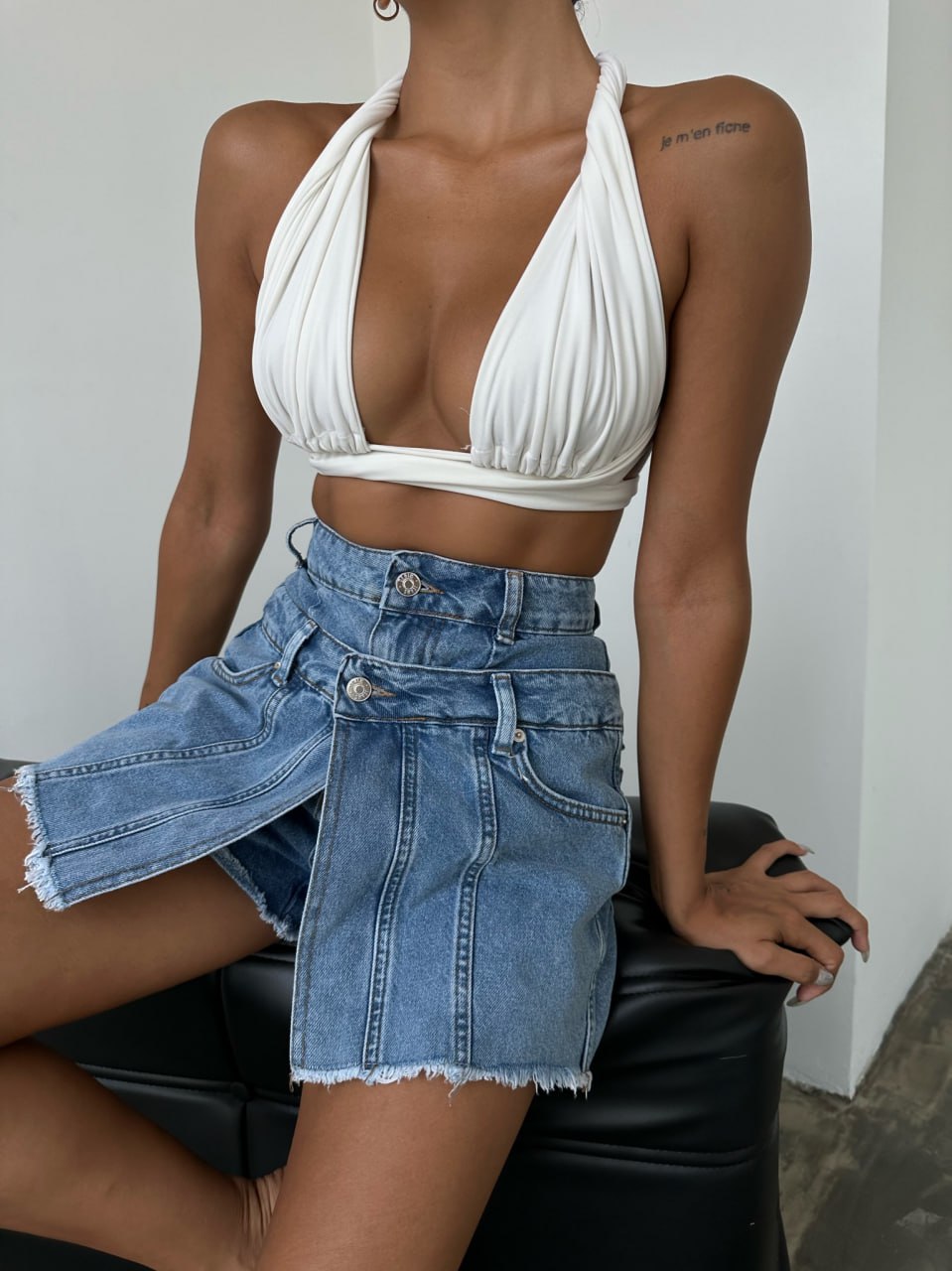 Short Denim Skirt