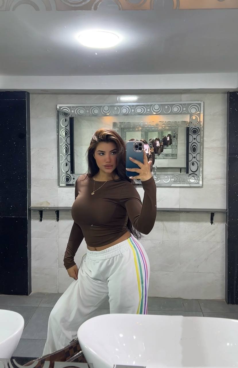 brown - long sleeve basic top