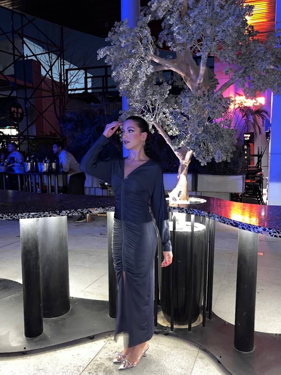 Dark Gray Dress
