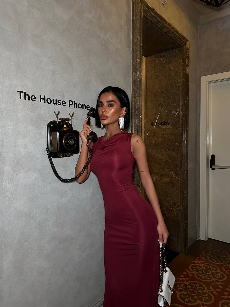 WINE DIVING DRESS