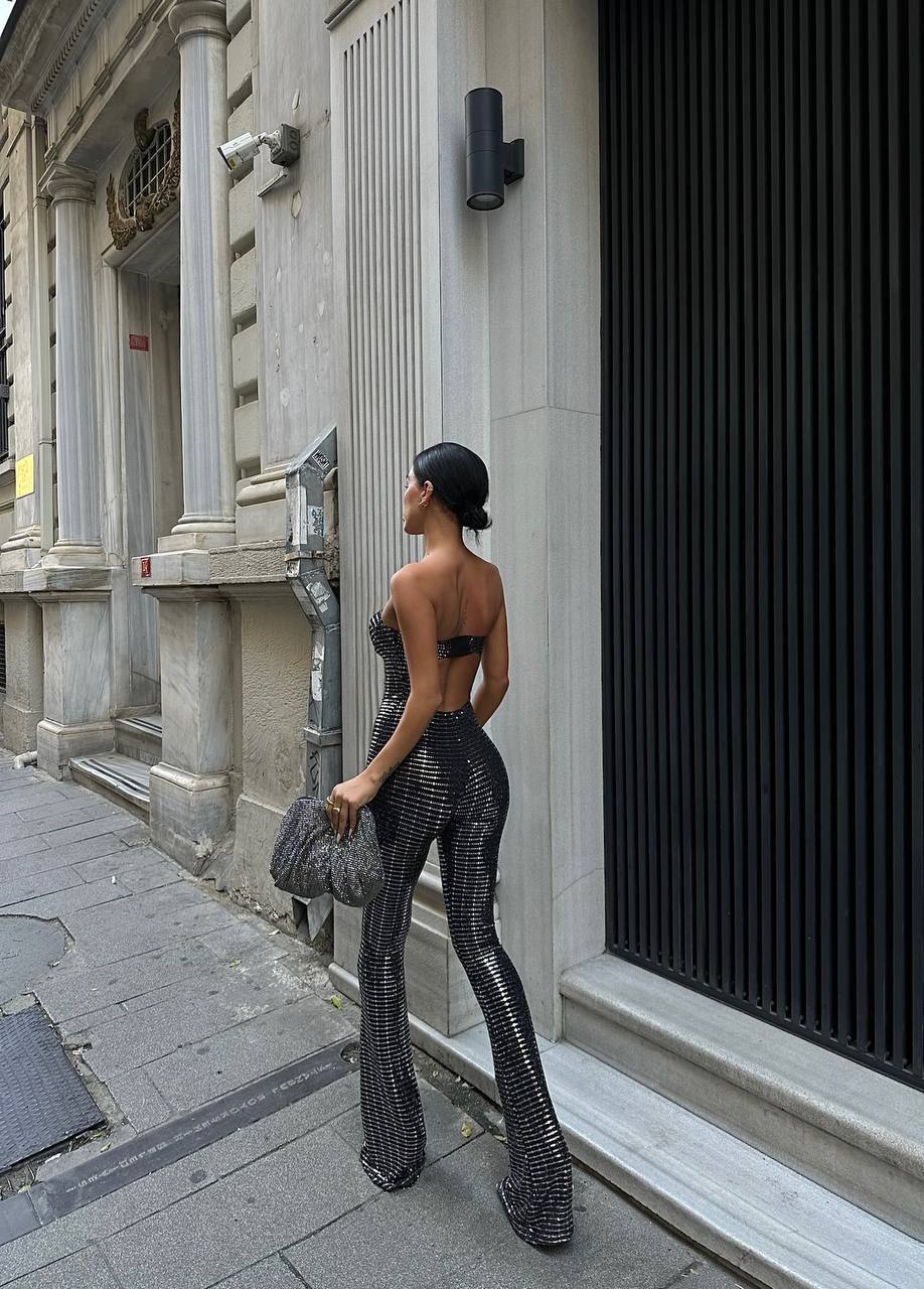 STONES BUZZY FABRIC JUMPSUIT