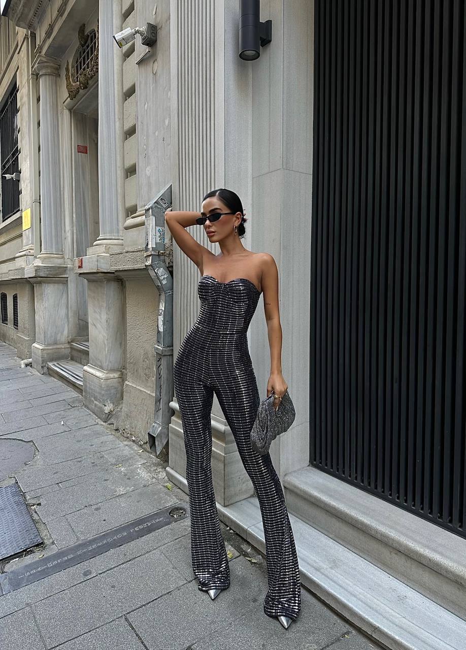 STONES BUZZY FABRIC JUMPSUIT