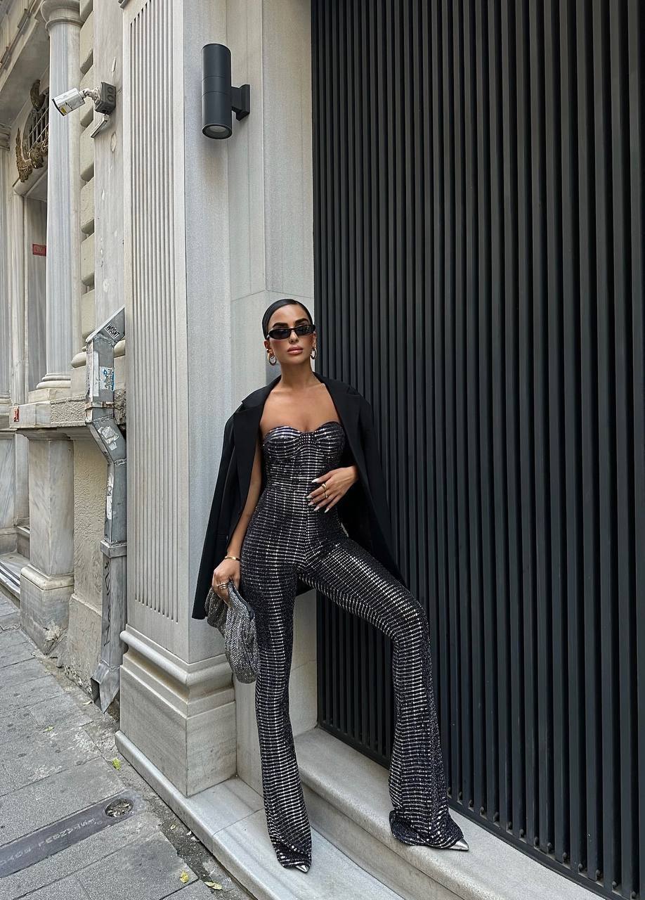 STONES BUZZY FABRIC JUMPSUIT