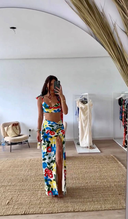 Micro Fabric Printed Set