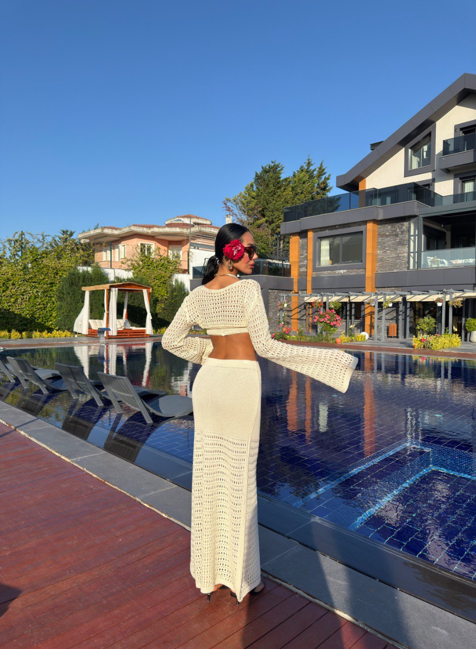NEW Triple Stylish Knitwear Set for Summer Season
