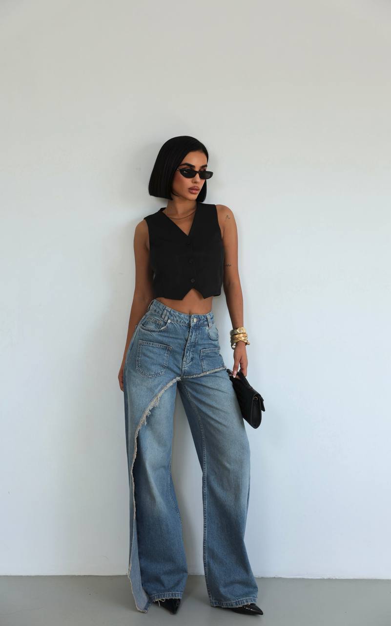 petra blue tint Jeans