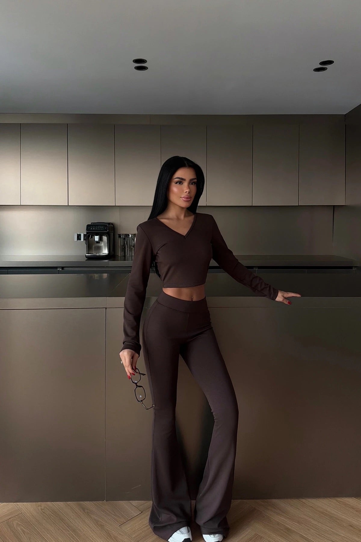 Dark Brown Aesop Suit