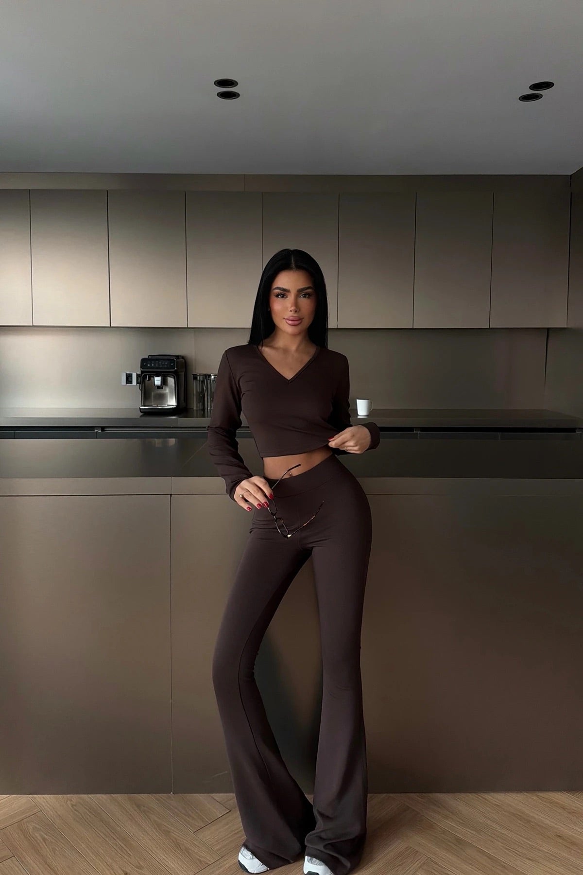 Dark Brown Aesop Suit