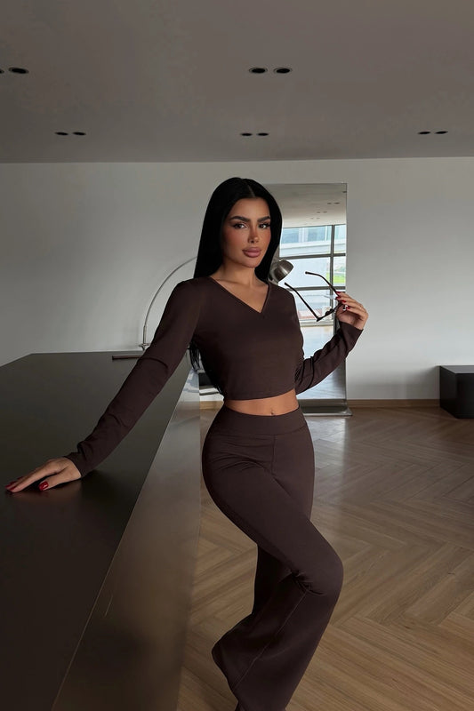 Dark Brown Aesop Suit