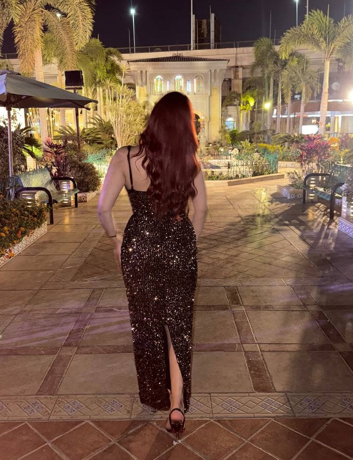 Rose Freja Sequined Dress