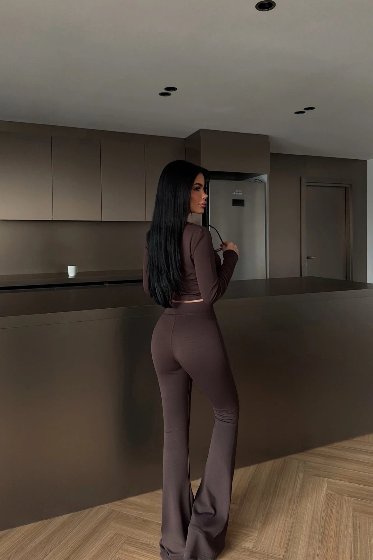 Dark Brown Aesop Suit