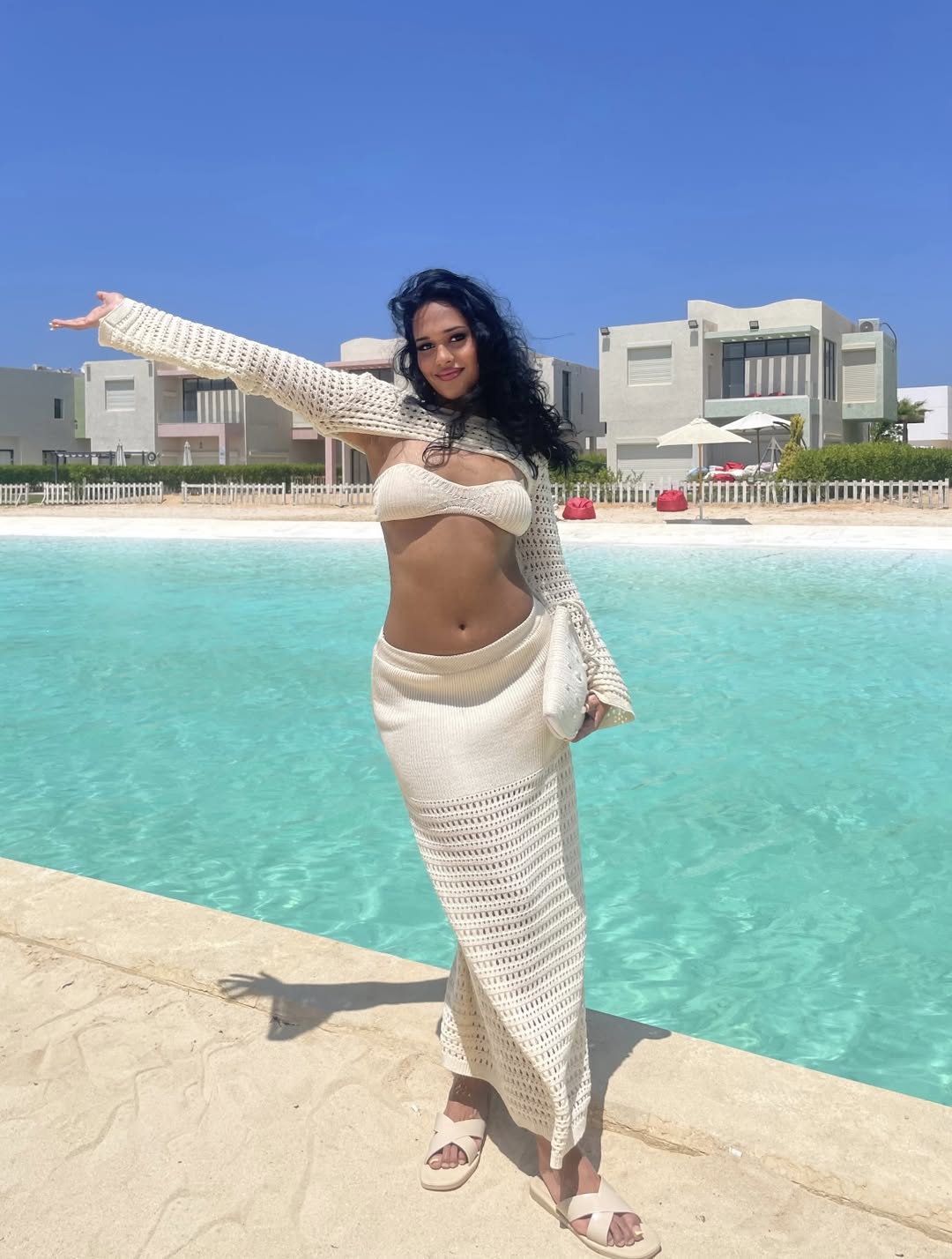 NEW Triple Stylish Knitwear Set for Summer Season