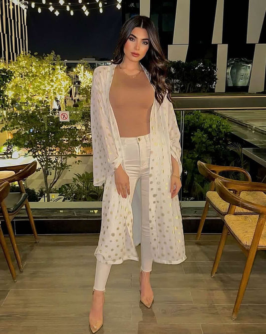 Chiffon Crepe Kimono2