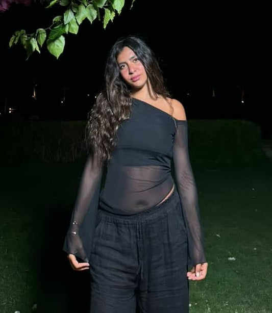Black Asymmetric Top in Mesh