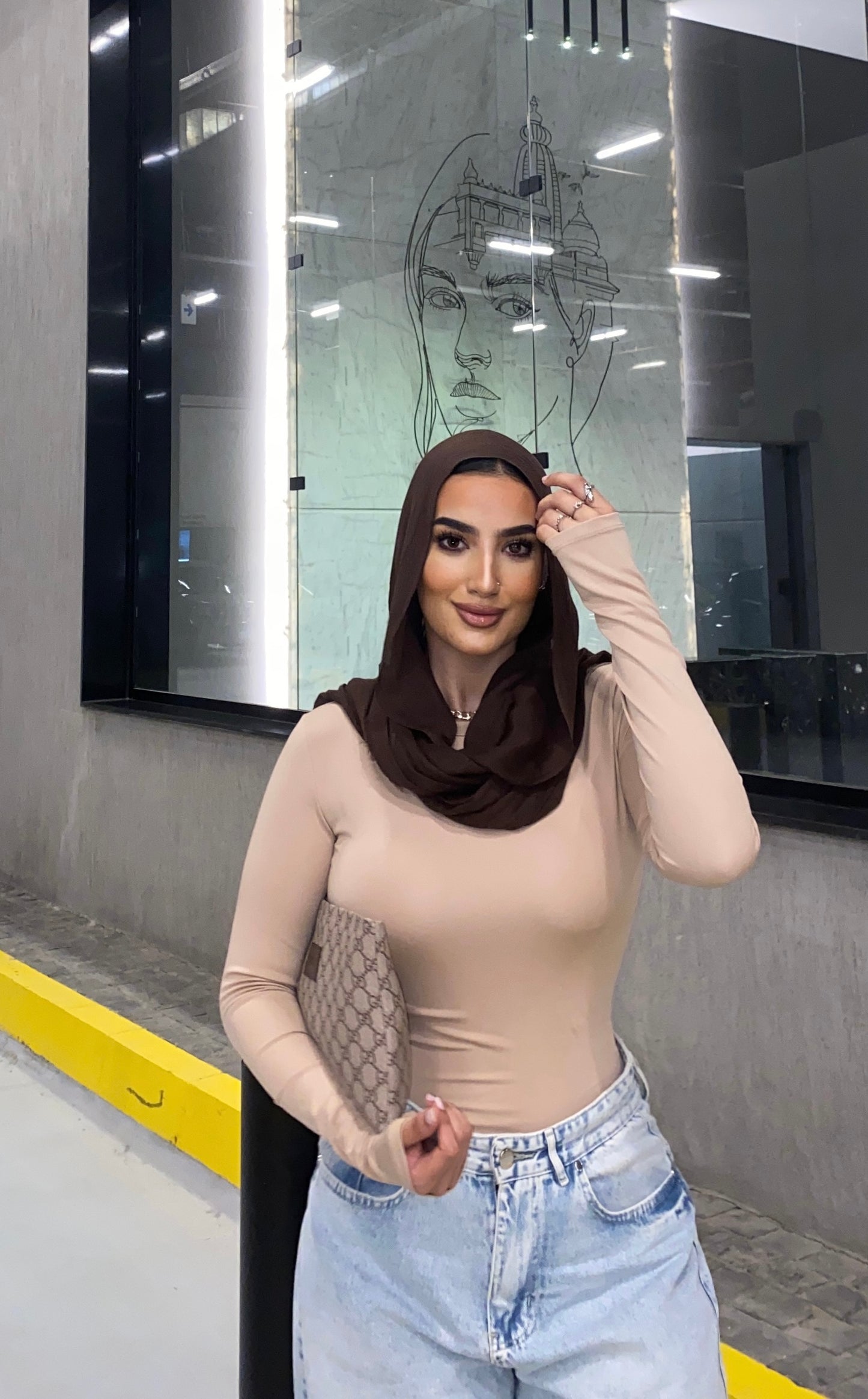 Latte - long sleeve basic top