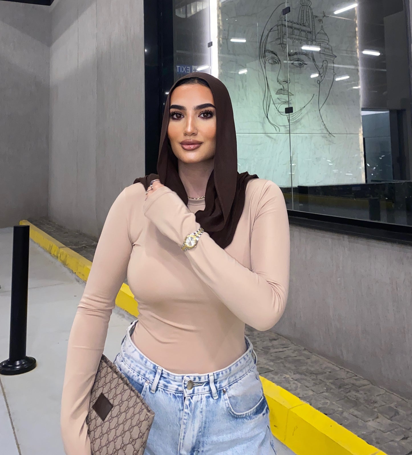 Latte - long sleeve basic top