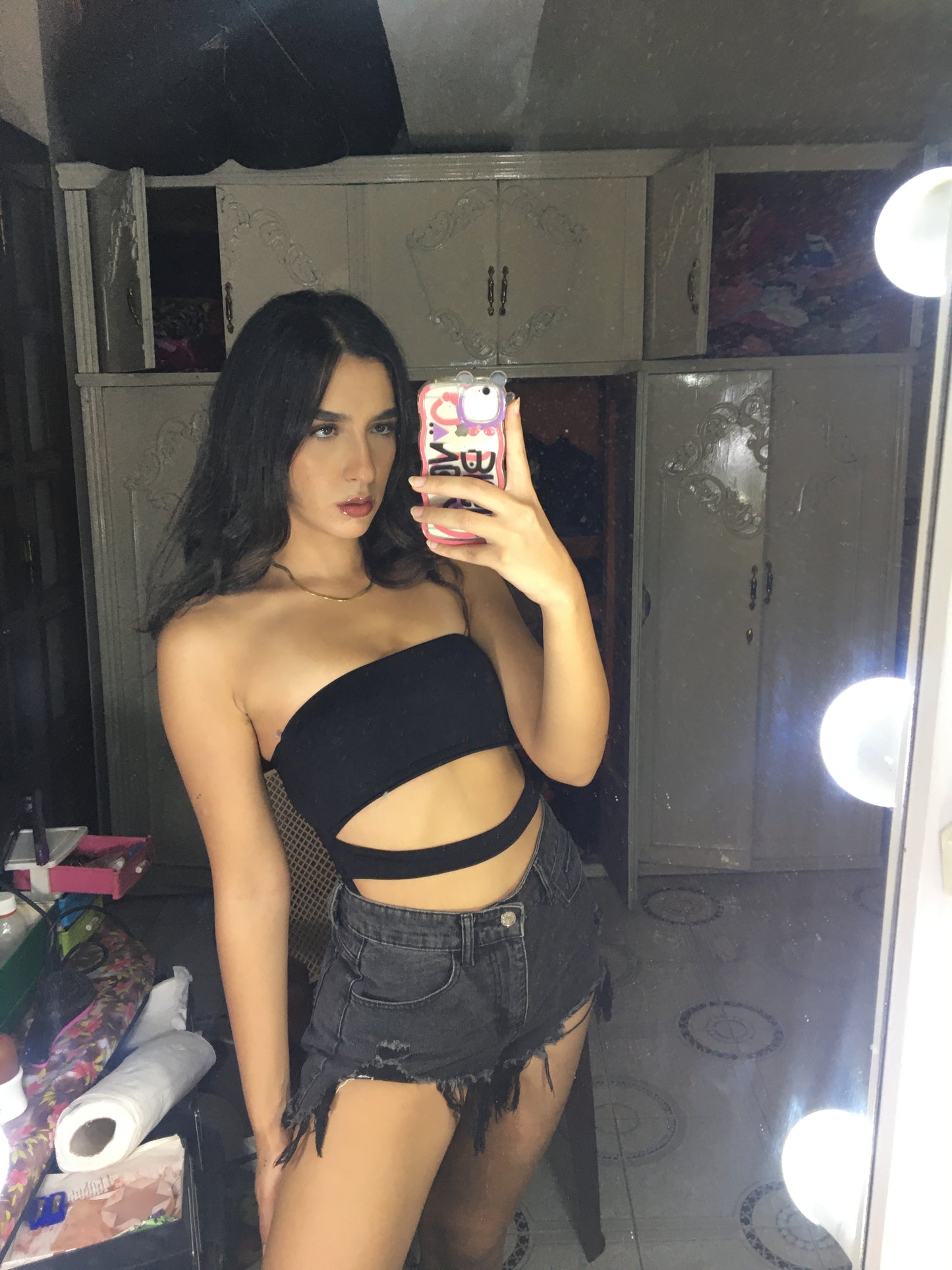 Black Window bodysuit