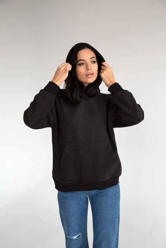 Black hoodie