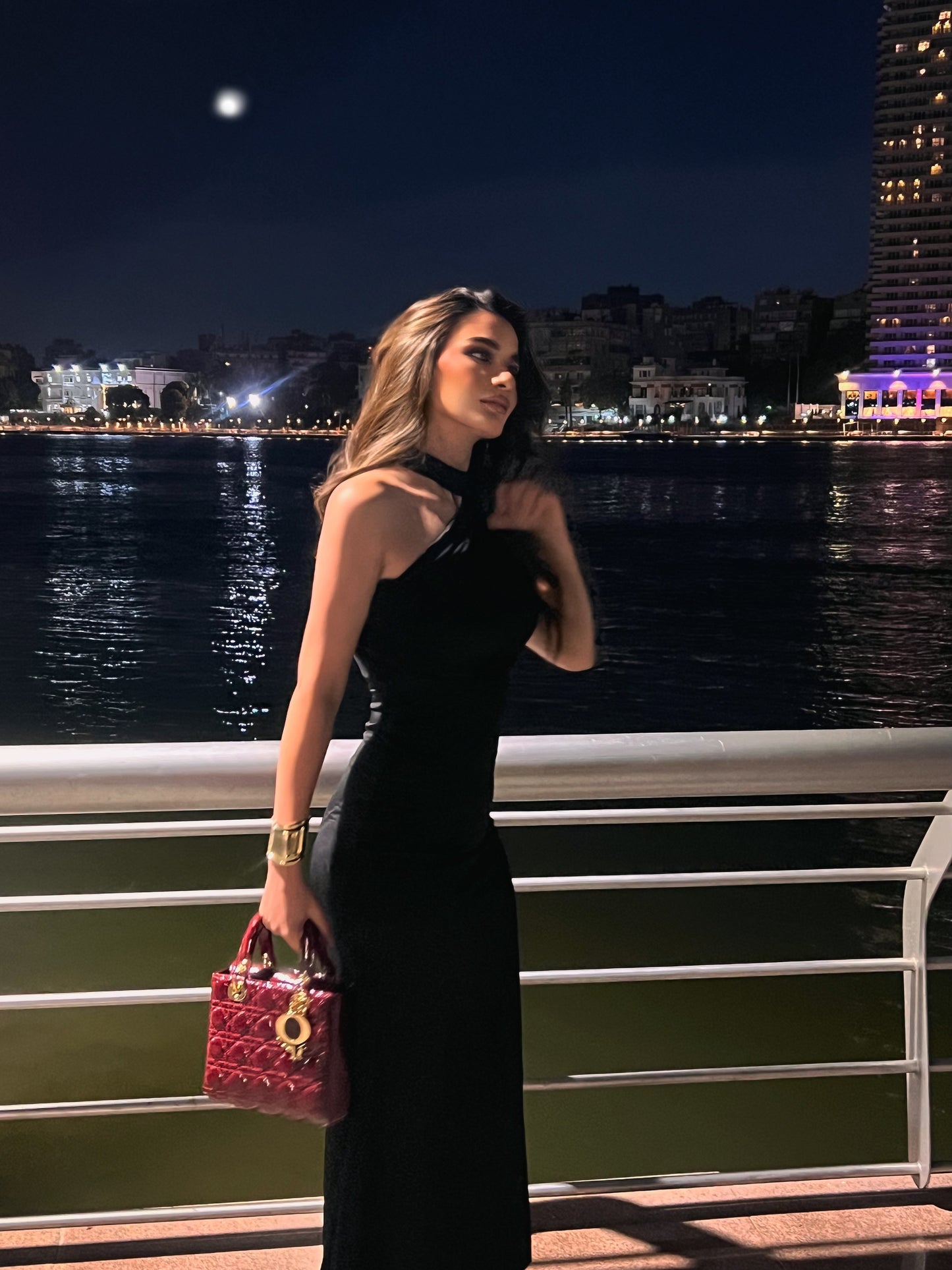 Black Marcia Long Dress