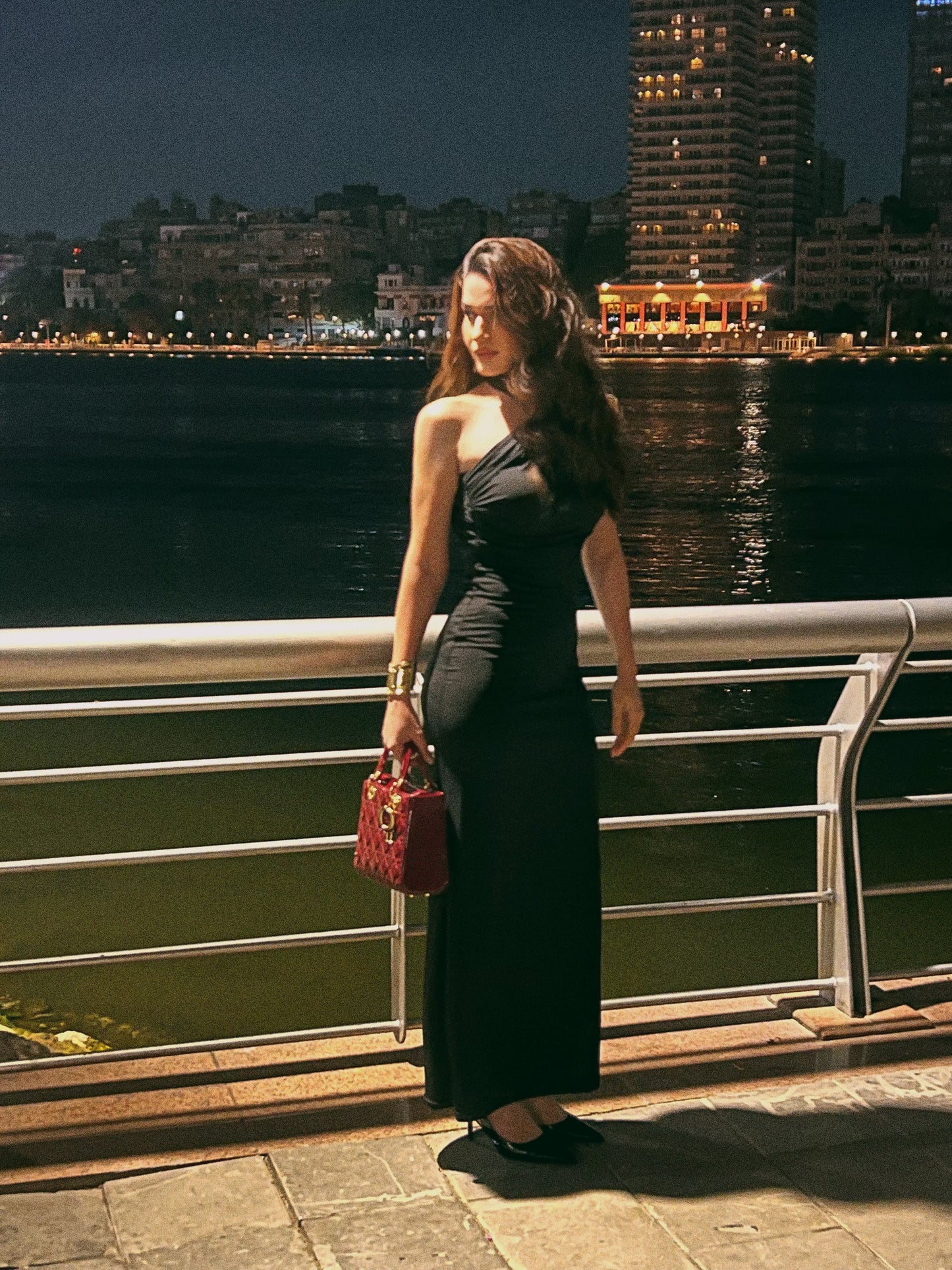 Black Marcia Long Dress