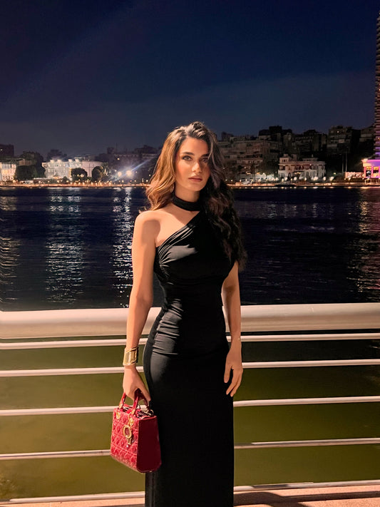 Black Marcia Long Dress