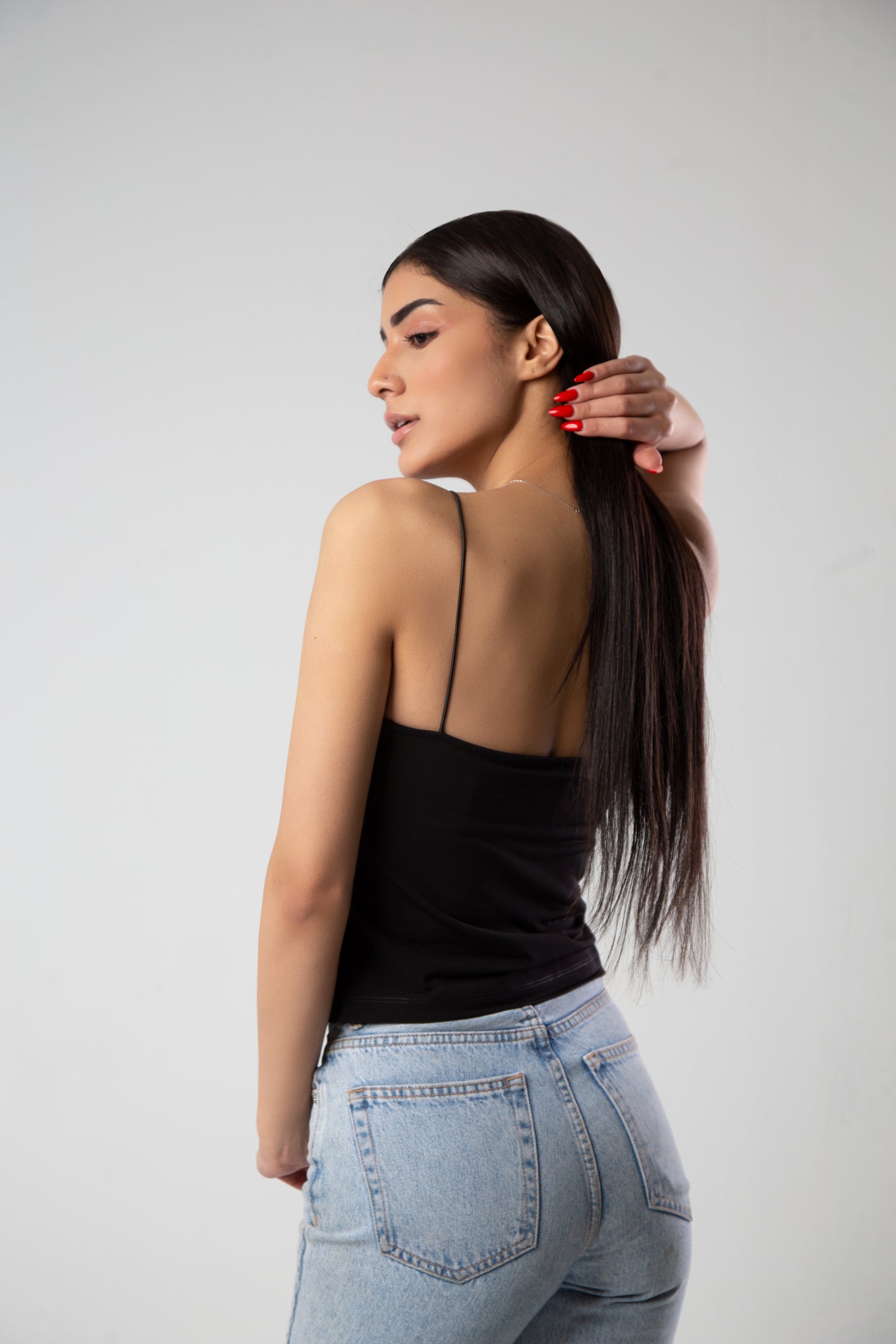 Black Collar Collar Blouse