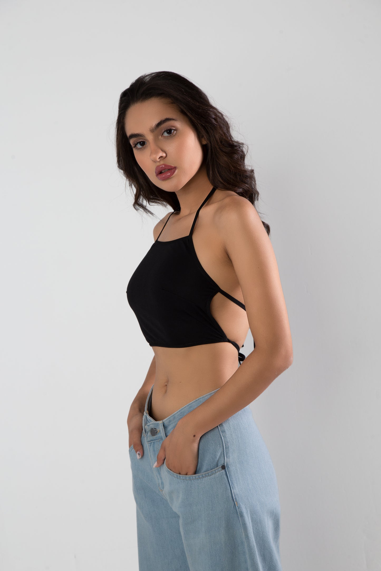 Black Waistline  Bustier