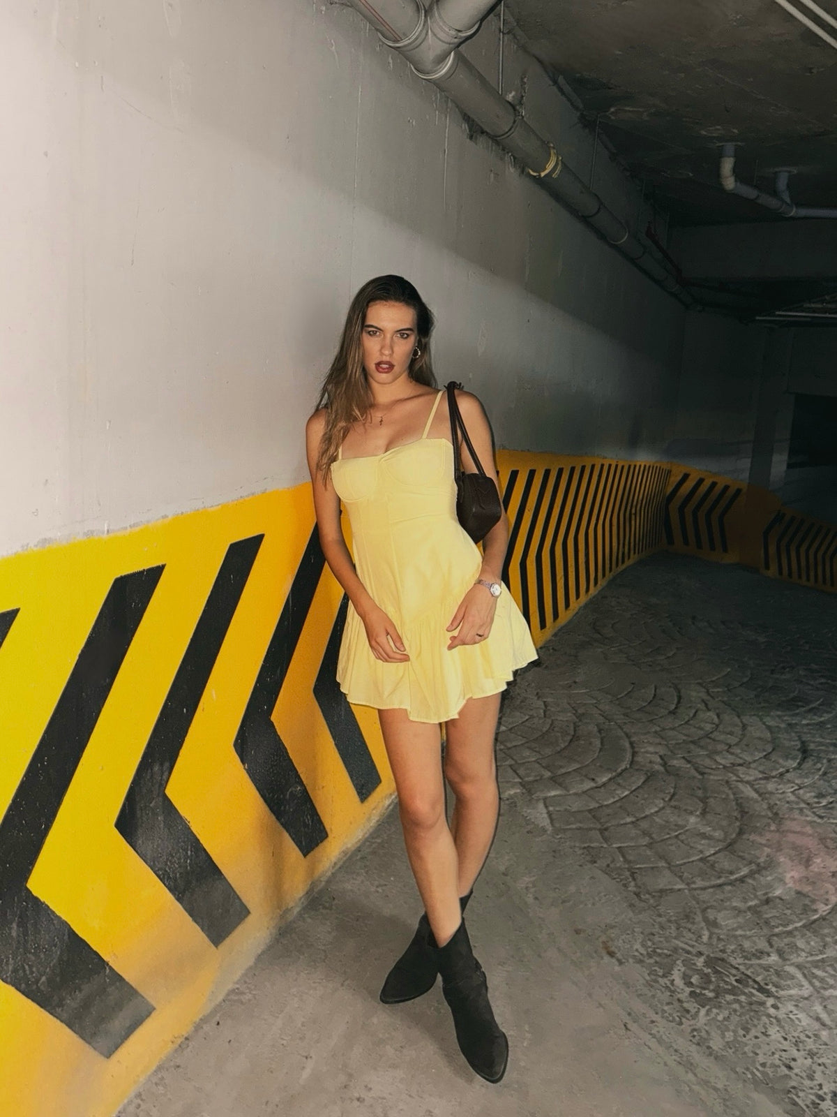 Yellow Tatiana Dress