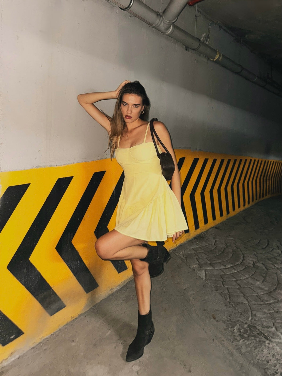 Yellow Tatiana Dress