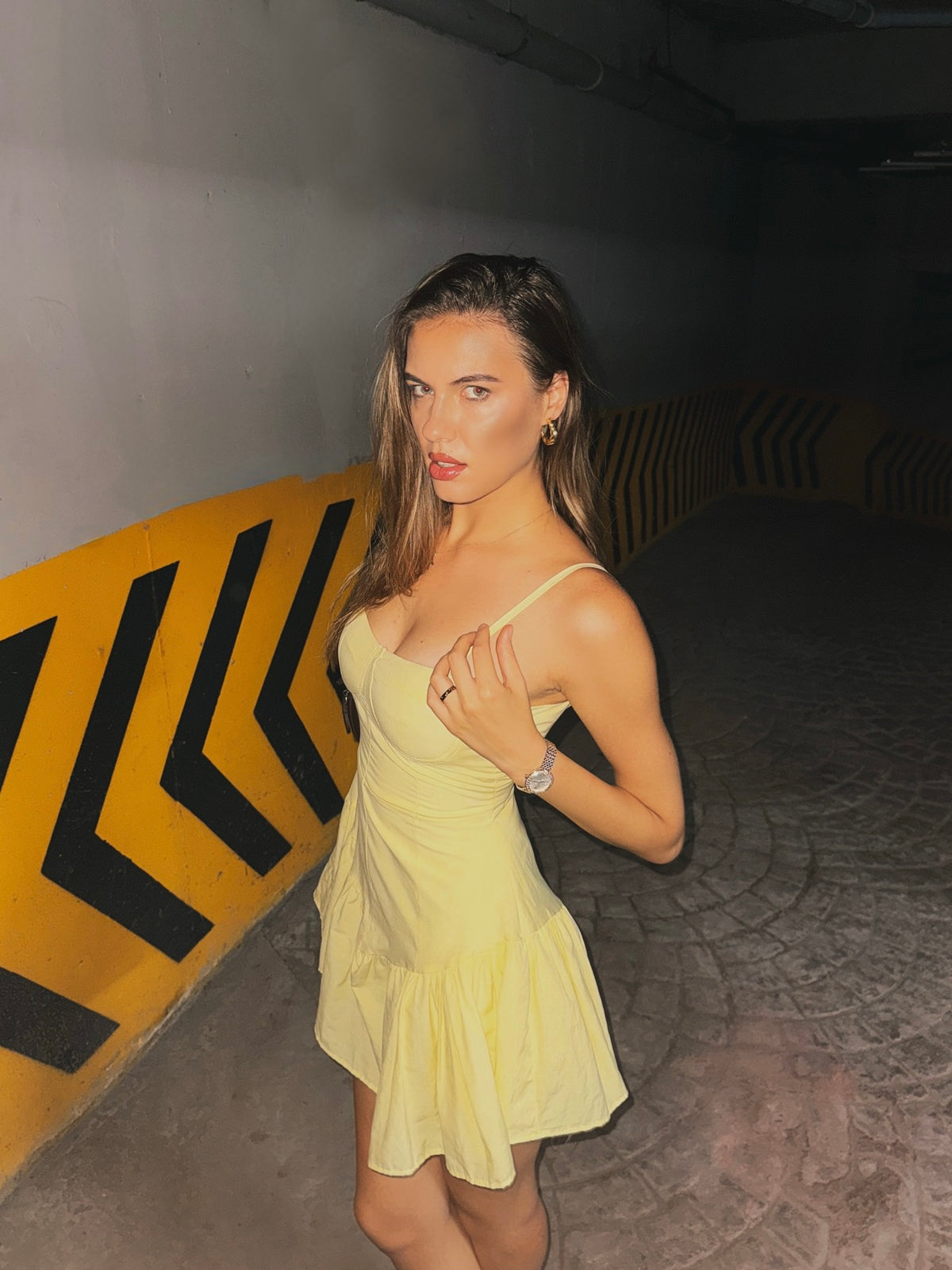 Yellow Tatiana Dress
