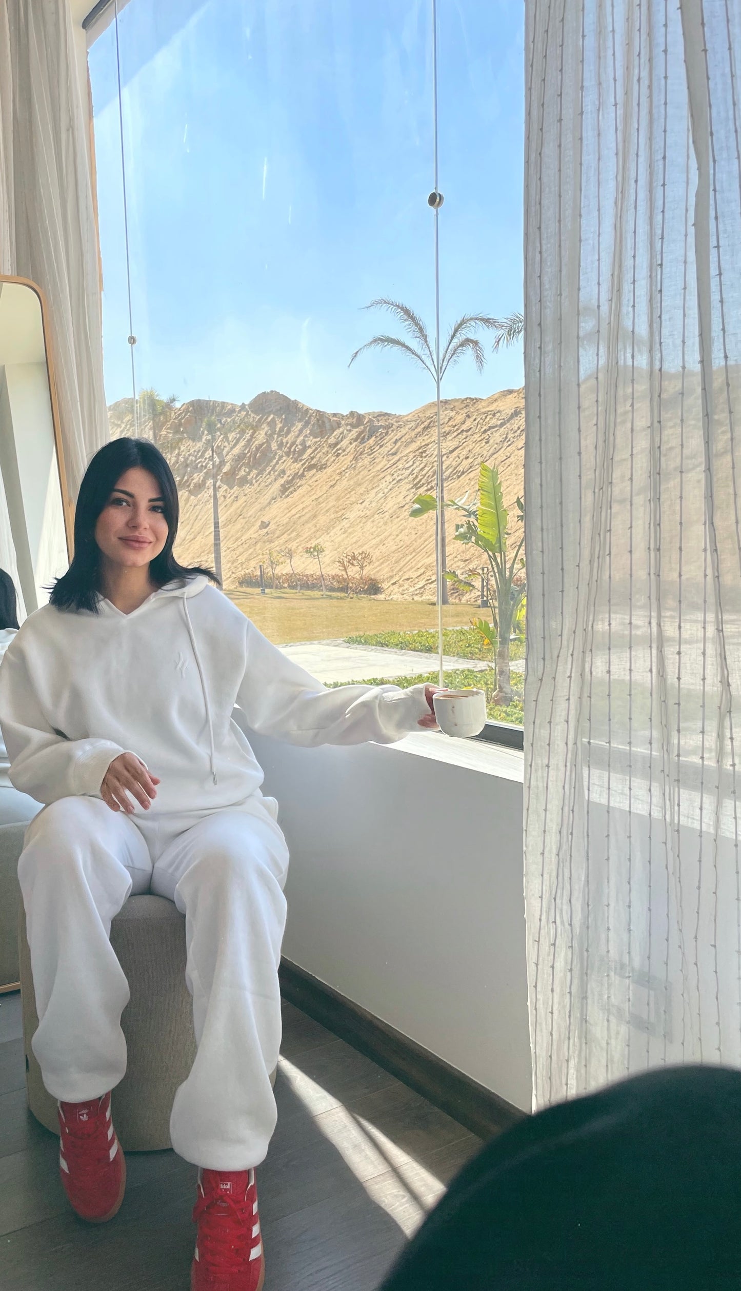 White Tracksuit Set