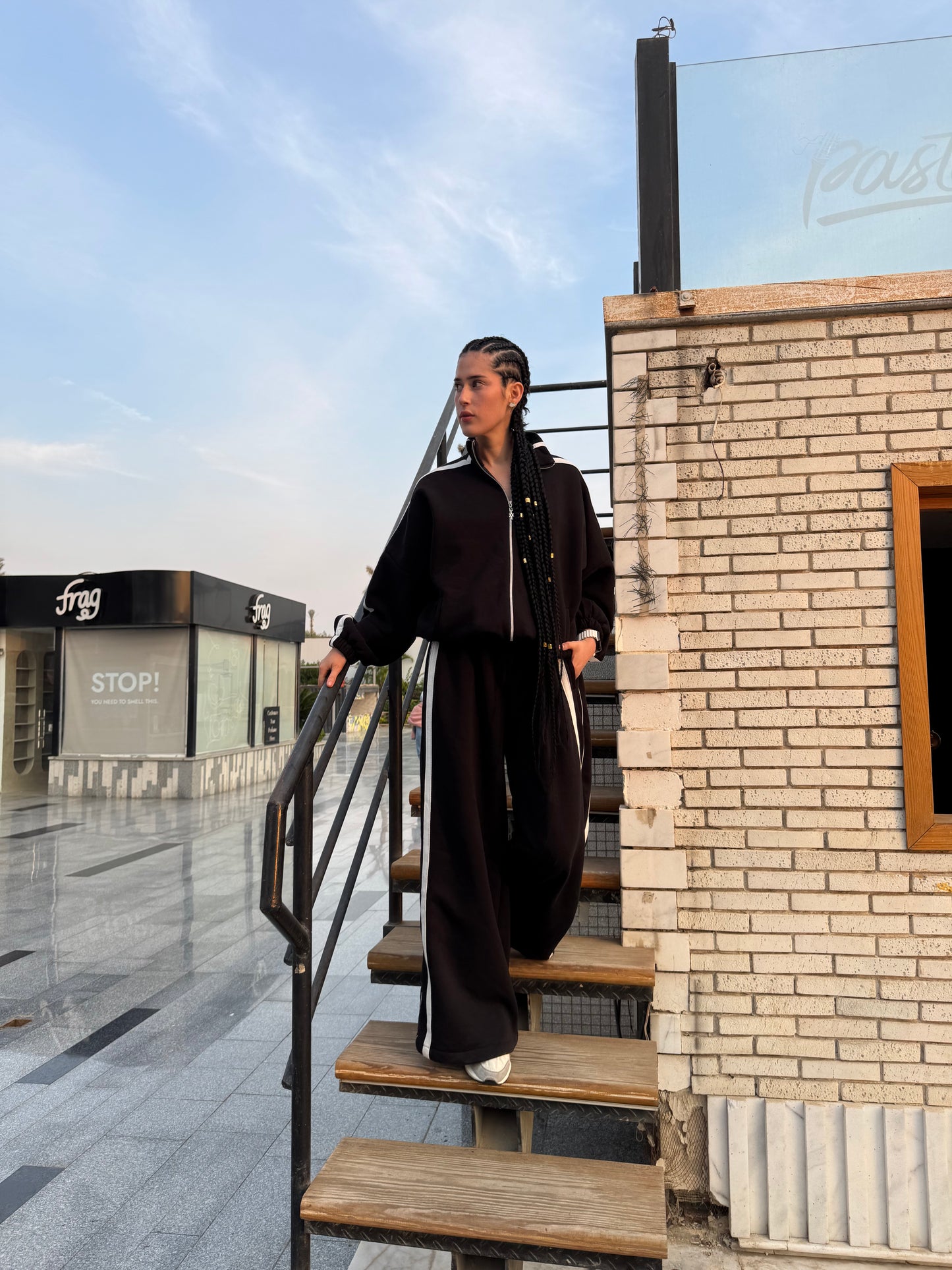 black Tommys Tracksuit