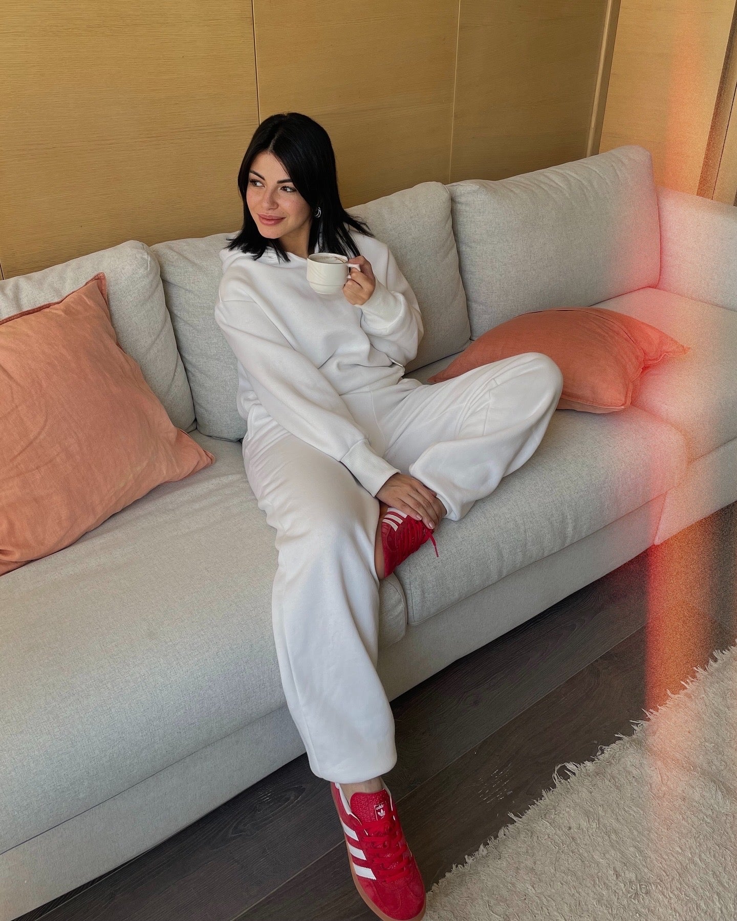 White Tracksuit Set