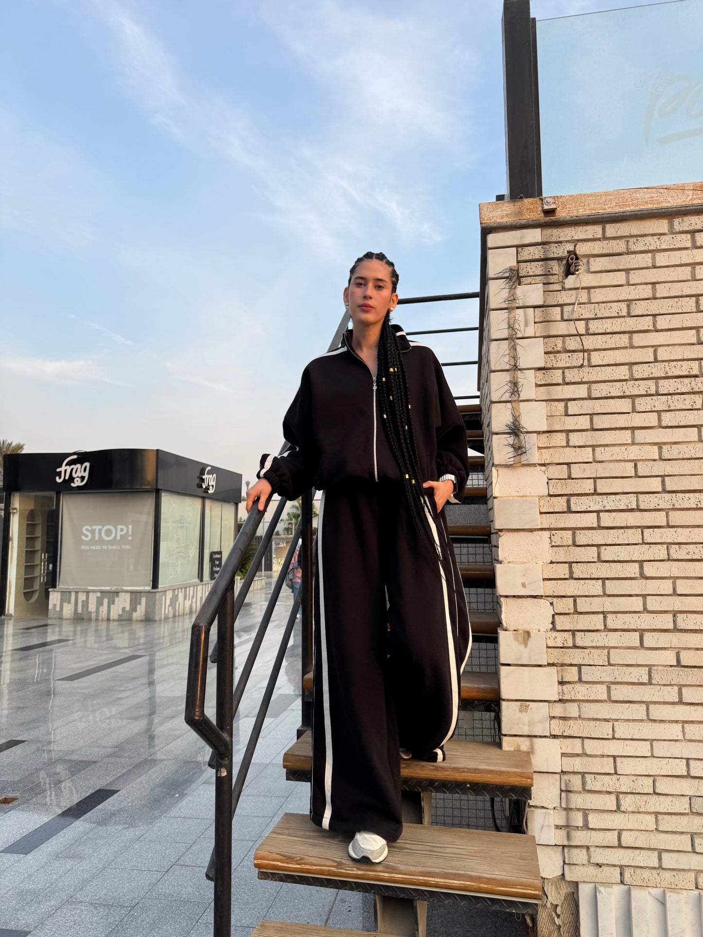 black Tommys Tracksuit