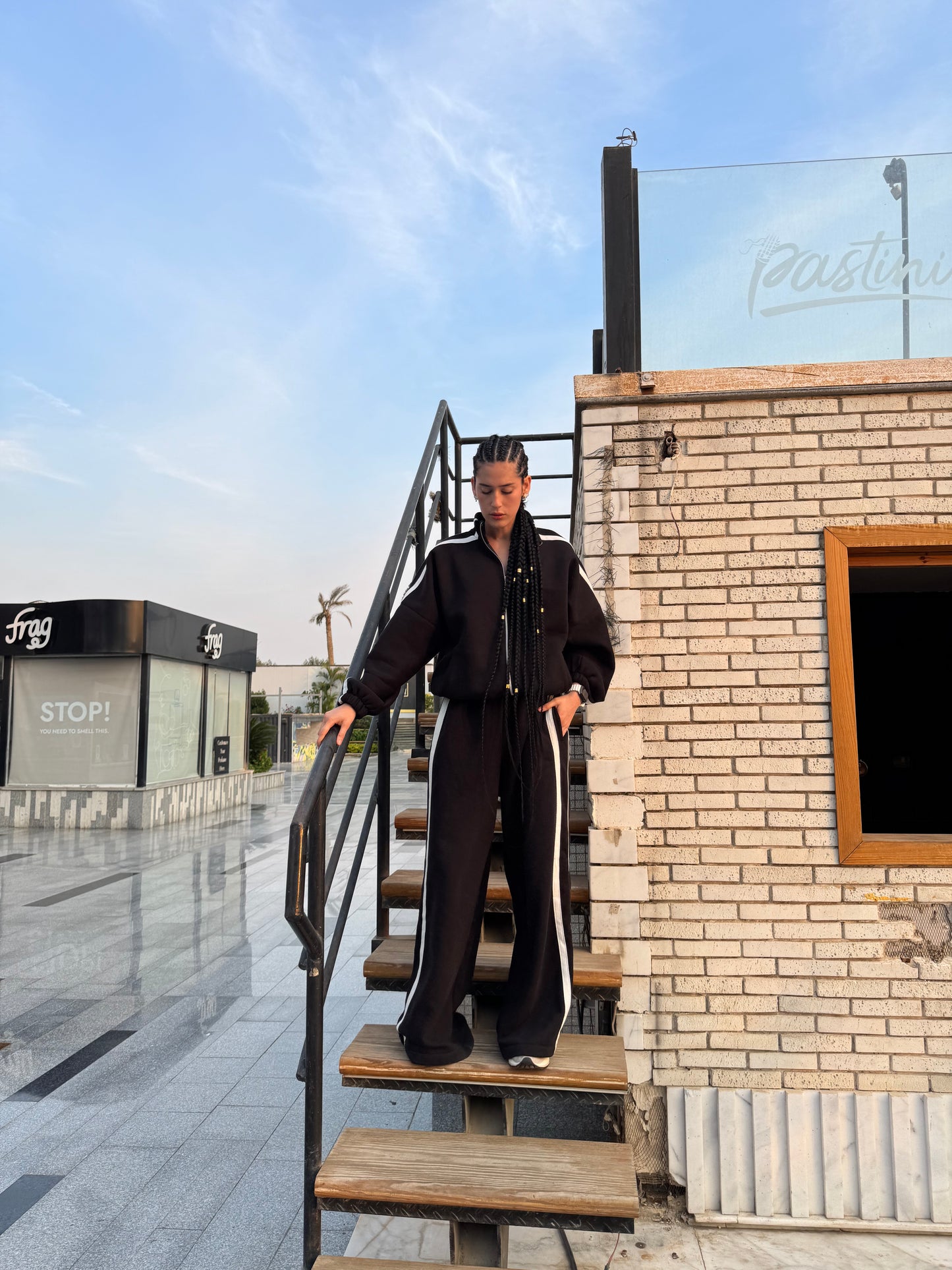 black Tommys Tracksuit