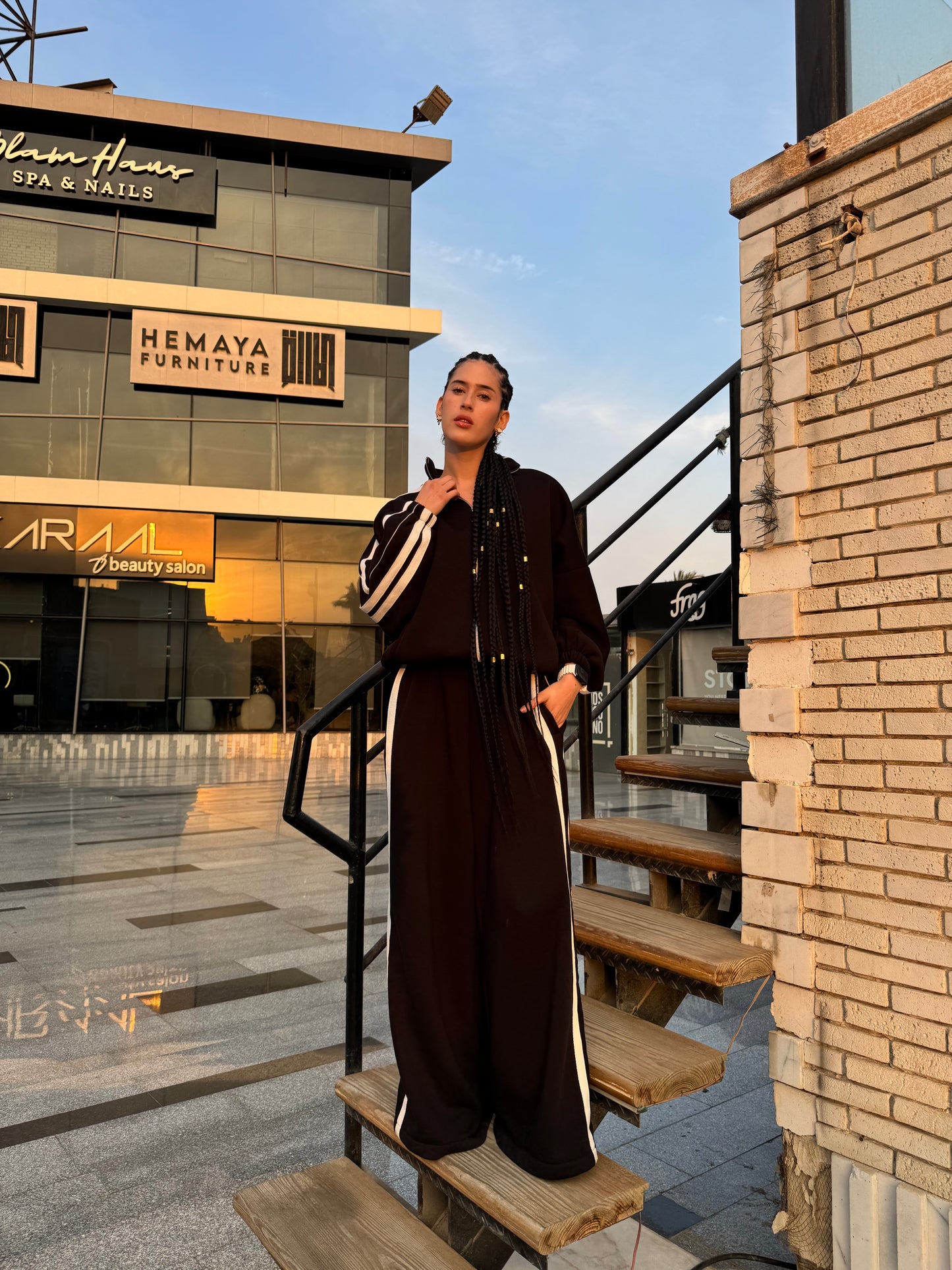 black Tommys Tracksuit