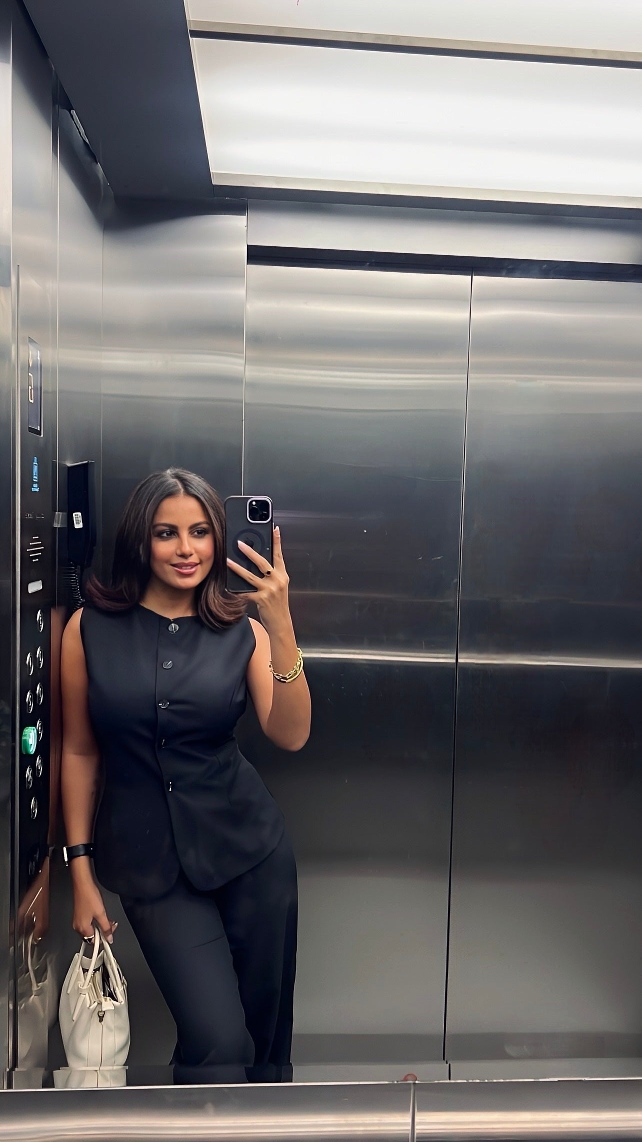 Black Trouser Suit