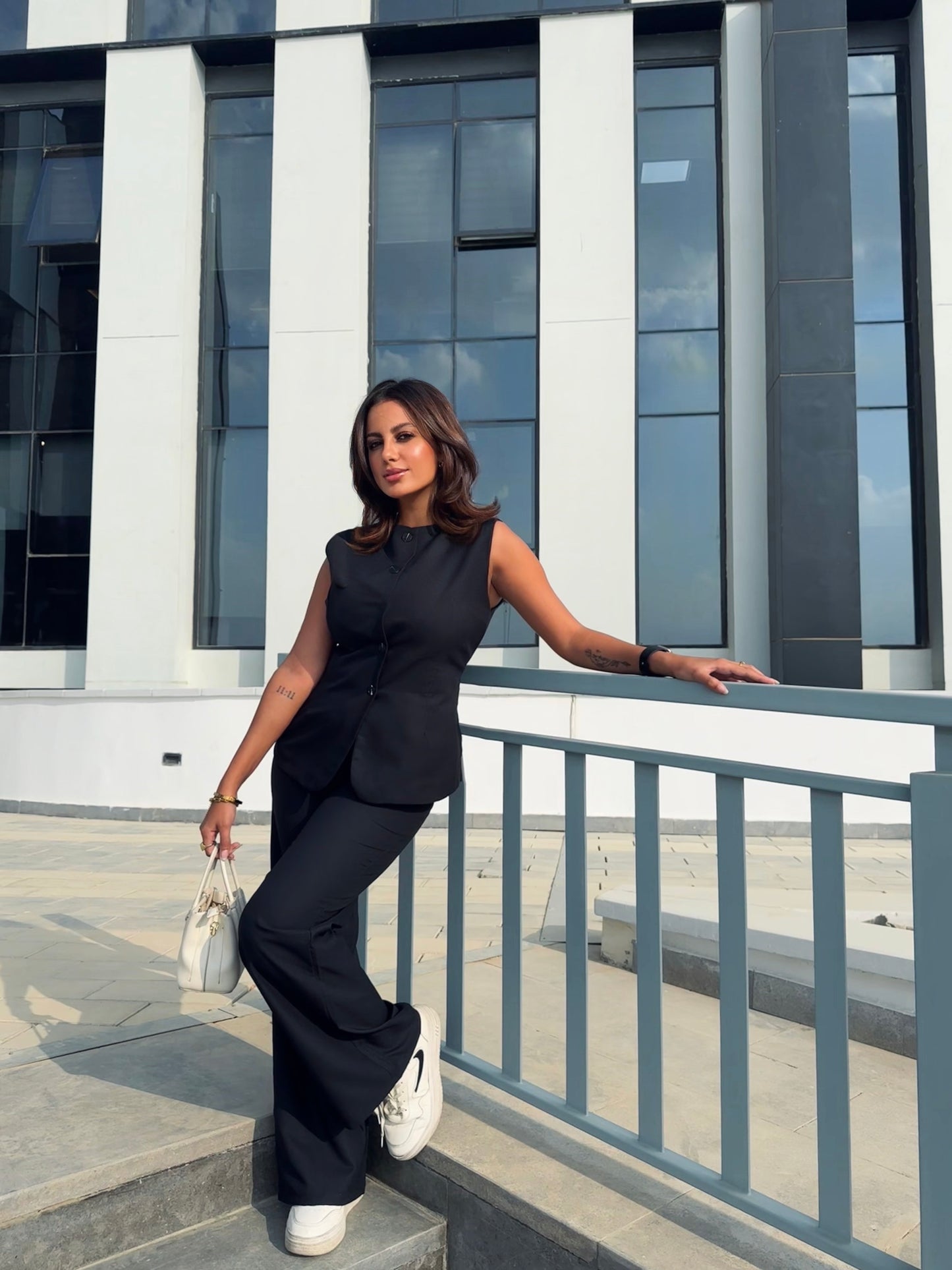 Black Trouser Suit