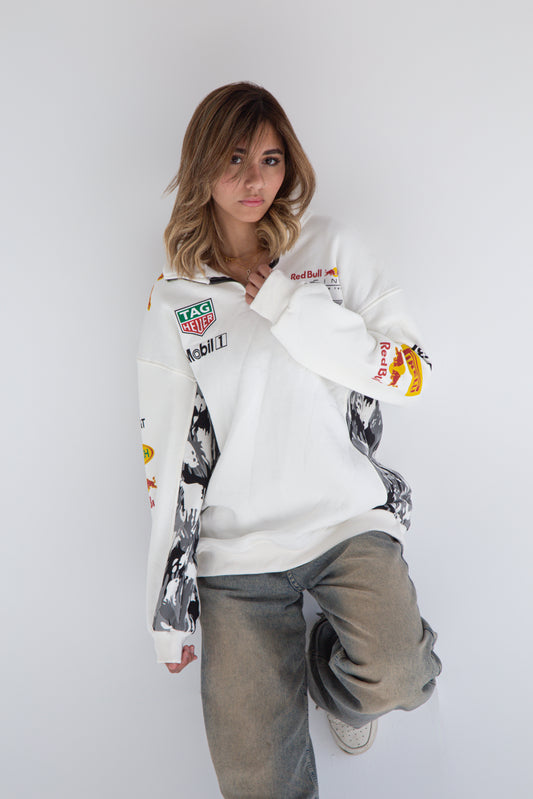 Redbull white Jumper / Hoodie