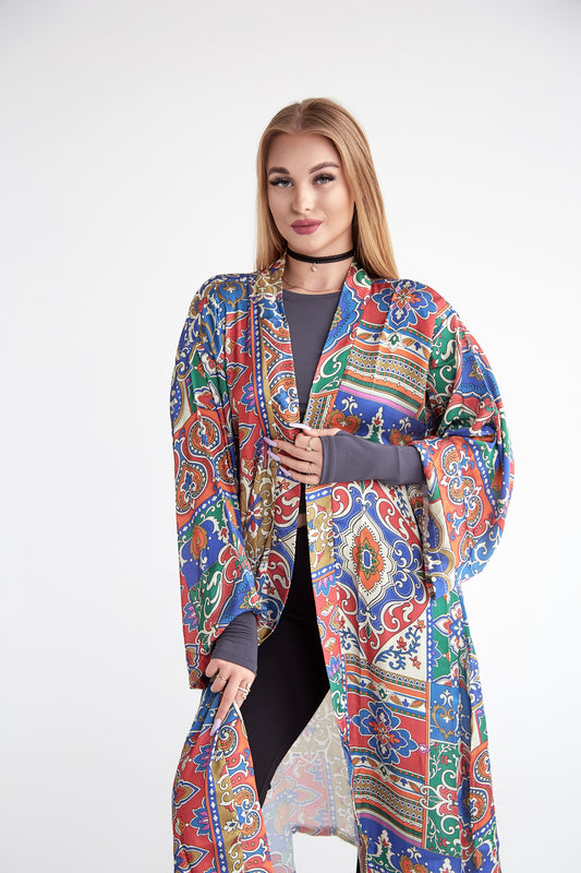 Satin kimono 9