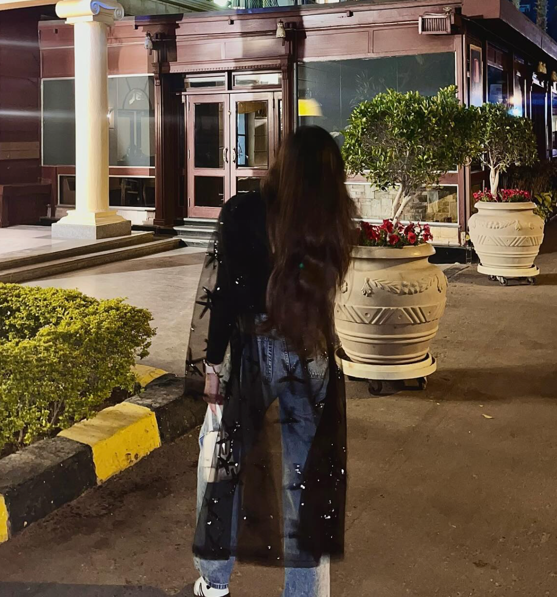 black tulle kimono 120 cm