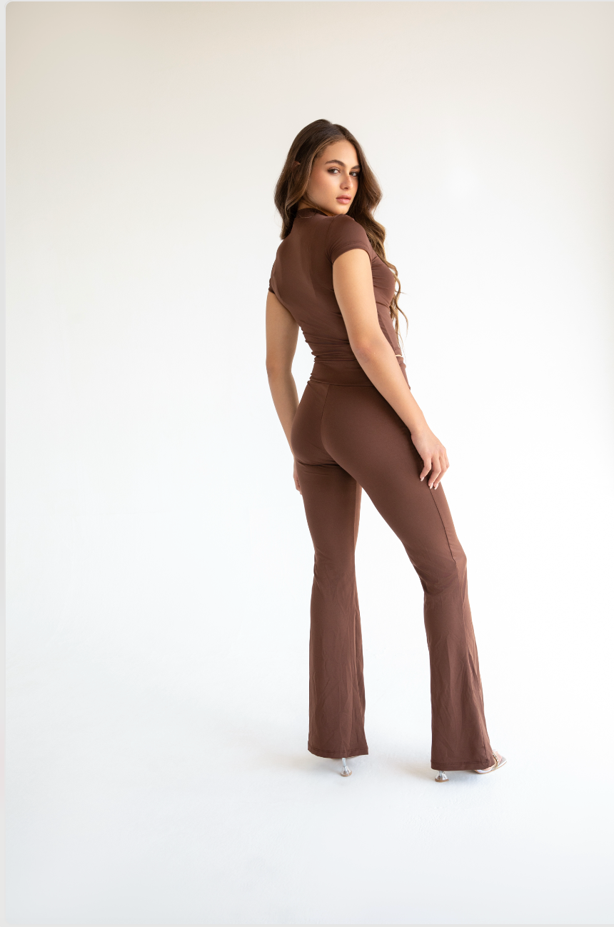 BROWN _ MICRO DOUBLE SET